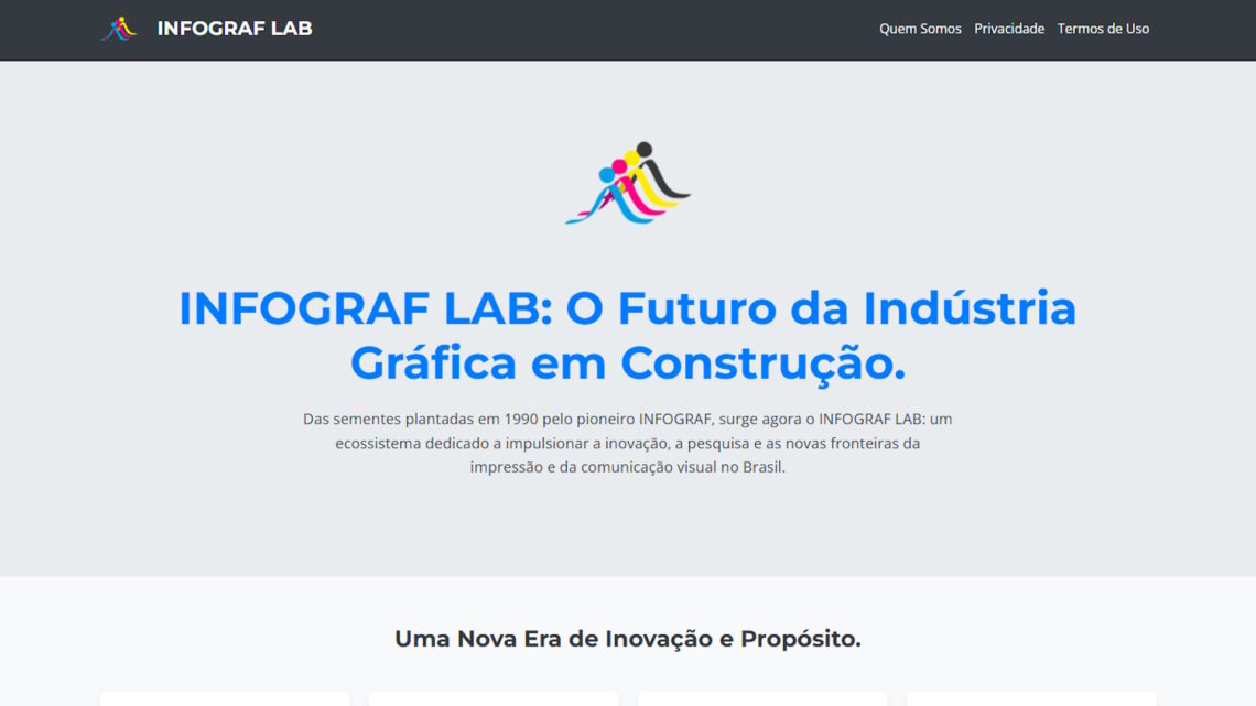 Do Pioneirismo do Passado ao Futuro da Indústria Gráfica: O INFOGRAF LAB Está Chegando! Do Pioneirismo do Passado ao Futuro da Indústria Gráfica: O INFOGRAF LAB Está Chegando!